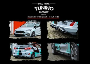 Bodykit Spoiler Heckdiffusor Schweller aus ABS für Ford Fiesta ST MK8 JHH ABE - Bild 1 von 11