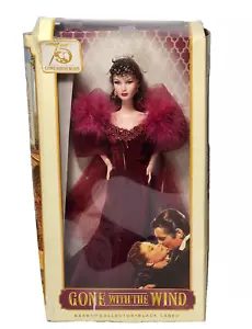 Barbie 75th Anniversary schwarzes Label vom Wind verweht Scarlett O'Hara NRFB COA - Bild 1 von 23