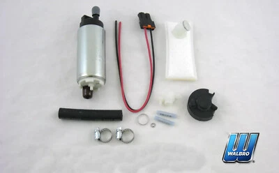 Bomba de combustible WALBRO 255LPH HP con kit de instalación 1990-1993 Acura Integra B17A1 B18A1 Foto 1 de 4