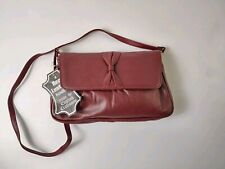 Vintage Genuine Leather Crossbody Bag Colour Brown UK Seller