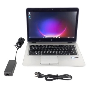 HP EliteBook 840 G4 14'' Touch Laptop i7-7600U 8GB RAM 128GB SSD Win 11 Pro - Picture 1 of 19