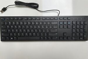 NEW Dell 580-ADMT KB216 Wired Keyboard - Black