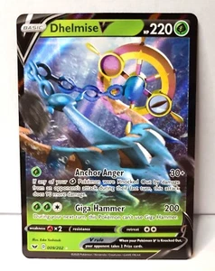 Pokémon TCG - Dhelmise V - 009/202 - Sword & Shield (Base) 2020 - NM/MINT - Picture 1 of 1