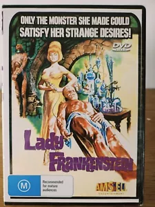LADY FRANKENSTEIN New & Sealed Region All DVD Mel Welles Joseph Cotten Sarah Bay - Picture 1 of 7