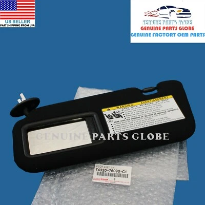 PARASOL CONDUCTOR IZQUIERDO NEGRO ORIGINAL LEXUS 11-13 CT200h con espejo 74320-76090-c1 Foto 1 de 3