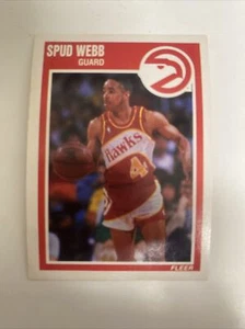 Spud Webb #6 -fleer 90 carte de basket - Picture 1 of 2