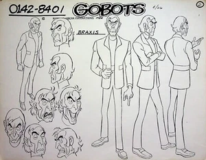 Challenge of the GoBots 1984 copia de producción modelo celda Hanna-Barbera Productions - Imagen 1 de 2
