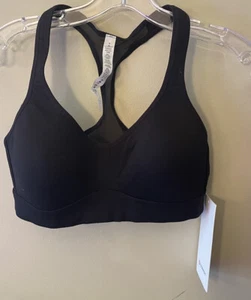 Lululemon Speed Up Bra C/D Size 6 New With Tags Black - Picture 1 of 4