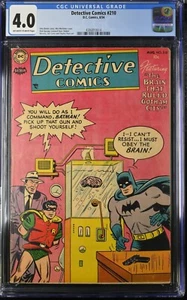 DETECTIVE COMICS #210 CGC 4.0 OFF WHITE PAGES DC COMICS 1954 - Picture 1 of 2
