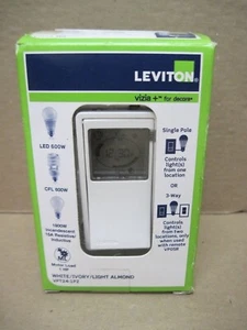 Leviton VPT24-1PZ Decora 24 Stunden programmierbarer Timer 120Vac 3 Farboptionen - Bild 1 von 7