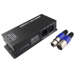 Stage Engineering DMX512 Decoder DMX Master RGBW Controller 3 Channels 12-24V - Picture 1 of 11