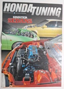 Honda Tuning Magazine Center Fold Poster Sinister Sedans - Picture 1 of 3