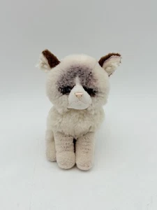 Gund Grumpy Cat Plush Toy Internet Meme Stuffed Siamese Kitten Blue Eyes 6” - Picture 1 of 9