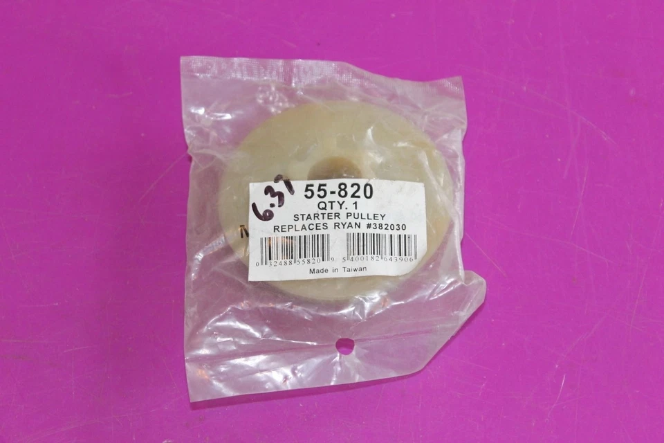 Polea de arranque Oregon. Parte 55-820. Reemplaza RYAN 382030.  Foto 1 de 1