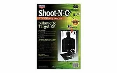 Birchwood Casey 34602 Shoot-n-c Silhouette 12x18in Shooting Target Kit