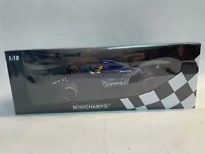 Minichamps Tyrrell 018 #4 Michele Alboreto 3rd Mexican GP 1989 1/18 110890304 - Foto 1 di 4