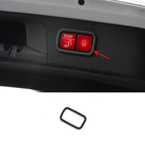 Interruptor de botón de puerta trasera eléctrica de acero negro para Mercedes-Benz GLC 2016-2021 - Imagen 1 de 6