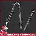 Fist Symbol Pendant Necklaces Crative Lightweight for Women Girls (Silver)