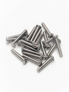 Stainless Steel 3x16mm Button Head Machine Screws (20) Traxxas HEX HPI ARRMA - Picture 1 of 1