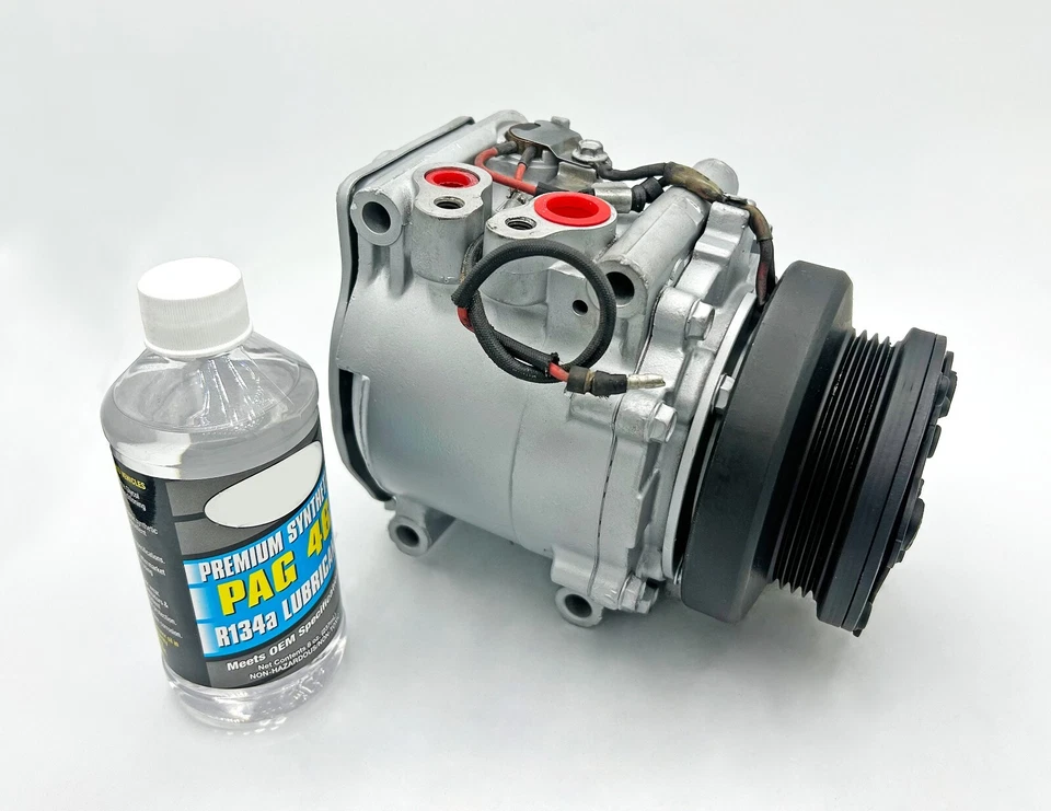 Compresor de aire acondicionado Civic 1988-1991 1,5 L/1,6 L, 1988-1991 CRX OEM Reman (con arena TR70) Foto 1 de 1