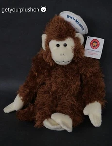 WORLD WAR II MUSEUM PLUSH BANANA THE MONKEY HERRINGTON BEAR SINATURE COLLECTION - Picture 1 of 2