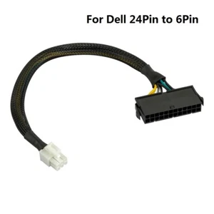 24 Pin to 6 Pin ATX PSU Power Adapter Cable for Dell OptiPlex and More Mainboard - Picture 1 of 5