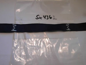 Bundeswehr Rangschlaufen weiß auf blau Überschub Apotheker 1 paar (sx436) - Bild 1 von 1