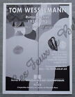 Publicit Expo TOM WESSELMANN Muse art contemporain NICE   1997 advert