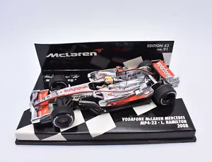 Modellino auto Formula 1 F1 scala 1:43 McLaren Mercedes MP4-23 Hamilton 2008 - Foto 1 di 4