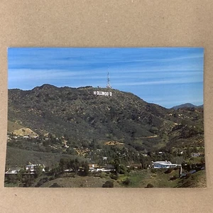 Hollywood Sign California Mount Lee Postcard New Old Stock 024193000012 T-329 - Picture 1 of 4