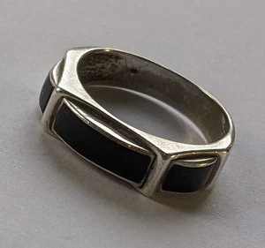 Vintage men's ring sterling silver 925 Size 11 Weight 5.21 g. Ukrainian jewelry. - Picture 1 of 12