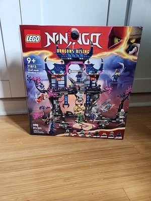 Lego Ninjago 71813 - Wolf Mask Shadow Dojo - BOX ONLY - Image 1 of 4