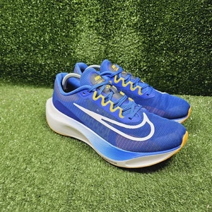 Nike Zoom Fly 5 Hyper Blue Athletic Running Sneakers DM8968-402 Mens Size 10.5 - Picture 1 of 10