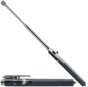 Bastón estensibile automatico de 40,64 cm con mango de goma y funda - Foto 1 di 12