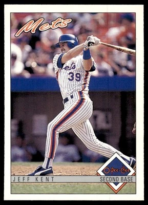 1993 O-Pee-Chee Jeff Kent New York Mets #213 - Image 1 of 2