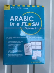Tuttle Flash Cards Ser.: Arabic in a Flash by Fethi Mansouri (2006, Cards,Flash - Picture 1 of 3