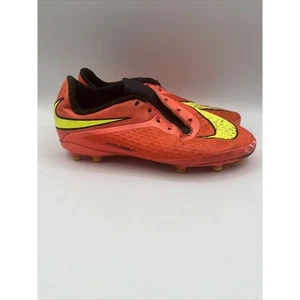 Nike Hypervenom Phelon FG Youth 5.5 Neon Pink/Yellow Soccer Cleats 599062-690 - Picture 1 of 9