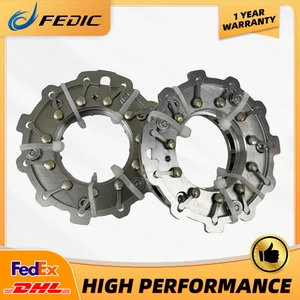 Twin Turbo Nozzle ring 755299 755300 for VW Touareg V10 TDI Rechts 230 Kw AYH - Picture 1 of 9