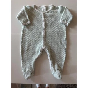 Paty Inc Baby Boutique mintgrün weiß Footie Größe 6 Monate Made in USA - Bild 1 von 3
