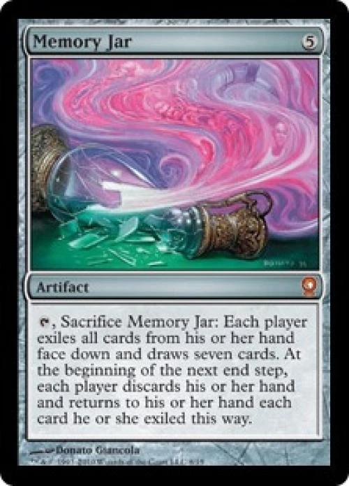 MTG English Memory Jar NM Foil From the Vault: Relics - Image 1 of 1