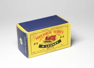 Matchbox Lesney MB 8 Caterpillar Tractor - Original Leerbox Rarität "C" Box - Bild 1 von 4