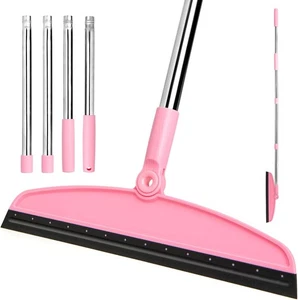 Silicone Air Broom,Multifunction Magic Broom with Long Black Pink - Picture 1 of 6