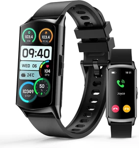 1.58'' HD Touch Screen Fitness Watch with Heart Rate/Sleep Monitor/Step Counter - Picture 1 of 7