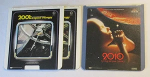 2001 A Space Odyssey & 2010 RCA SelectaVision VideoDisc CED Movies Vintage SciFi - Picture 1 of 11