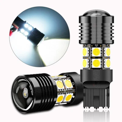 Bombillas LED de reversa de reversa 2x blancas 7440 7443 para Honda Ridgeline 2017-2019 Foto 1 de 4