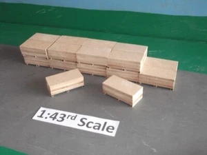 Wooden Model Truck Load 1:43rd Scale MDF Sheet Load ( x20 ) - Picture 1 of 2