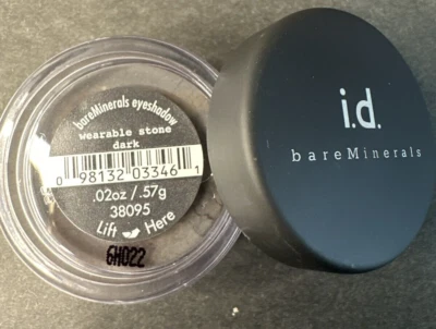 bareMinerals Eyeshadow WEARABLE STONE- DARK Loose Powder NEW - Image 1 of 3