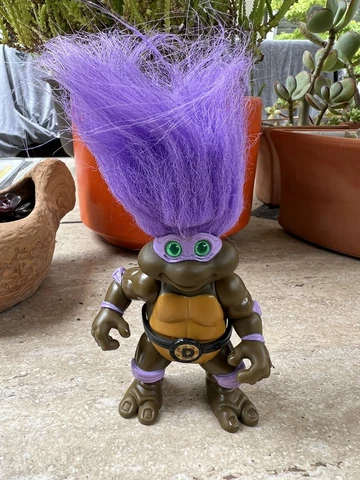 1993 Teenage Mutant Ninja Turtle Troll Doll With Belt DONATELLO Cover