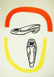 Harvey Daniels Pretty 1967 Pop Art Original Signed Lithograph - Picture 1 of 5