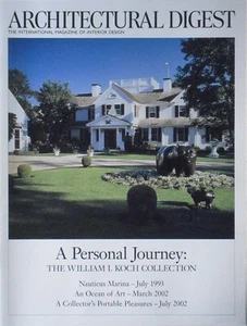 THE WILLIAM I. KOCH COLLECTION 2002 ARCHITECTURAL DIGEST Magazine Supplement - Picture 1 of 1